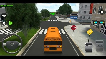 Super High School Bus Driving Simulator 3D - 2019 Android Gameplay