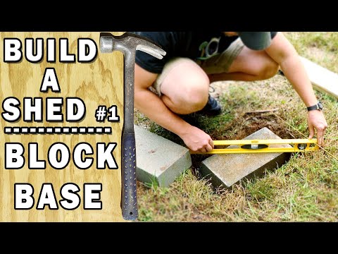 Video: Bisakah saya menggunakan blok cinder untuk fondasi gudang?