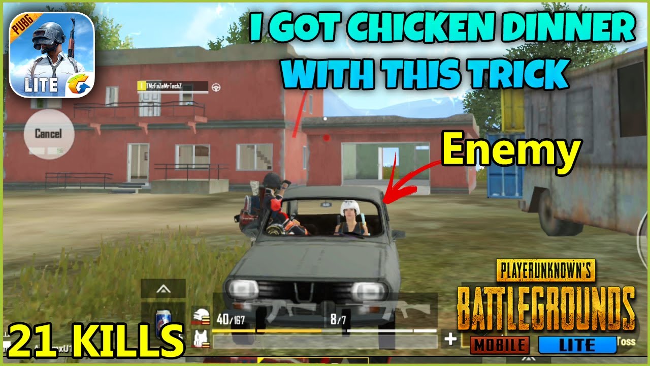 I Got Chicken Dinner With This Trick | PUBG Mobile Lite - YouTube