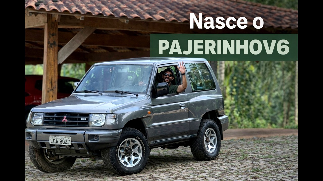 Pajero GLS-B 3.5 V6 Manual: o início do Pajerinho
