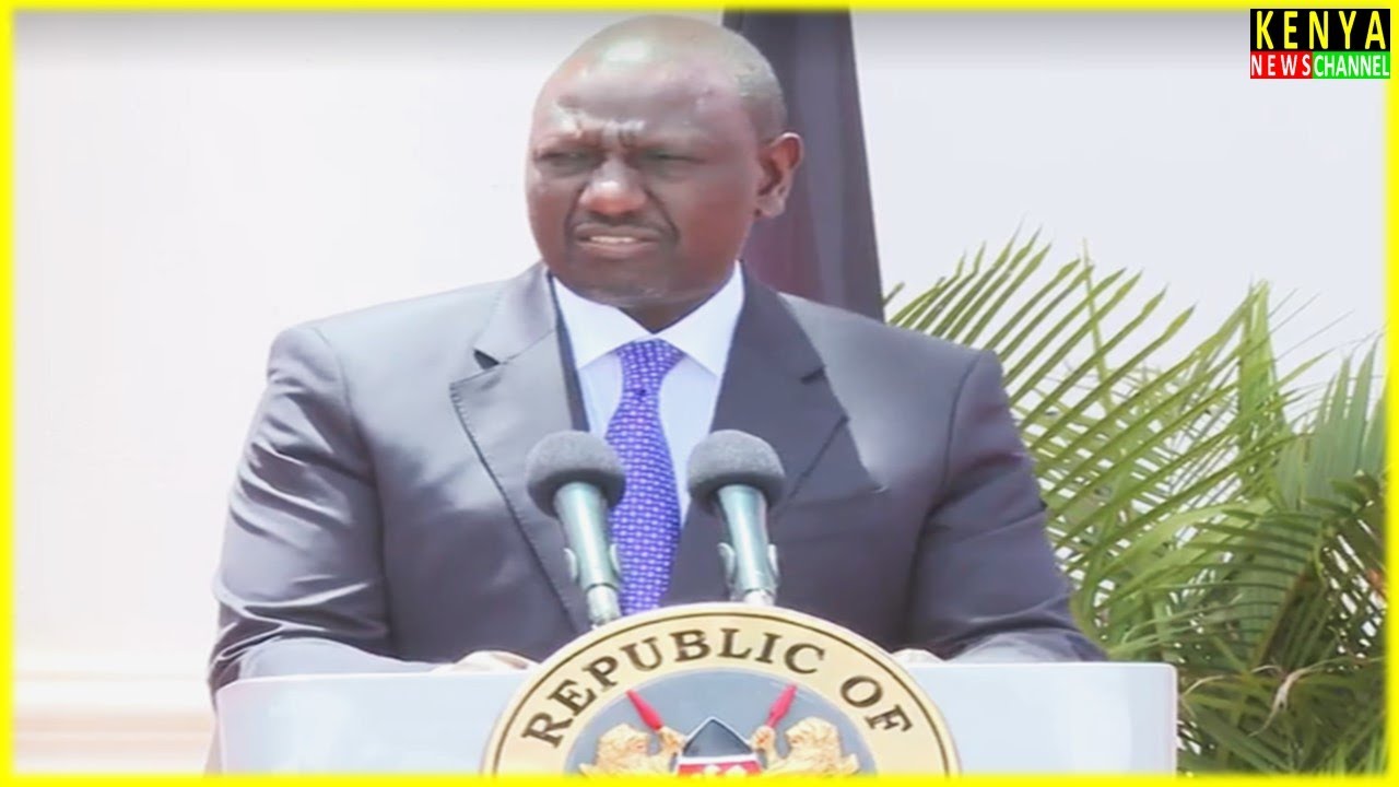 LIVE - PRESIDENT RUTO BIG ANNOUNCEMENT AT NAIROBI SECURITIES EXCHANGE ...