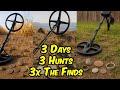 Everyday Metal Detecting – 3 Hunts, Various Locations &amp; Finds!