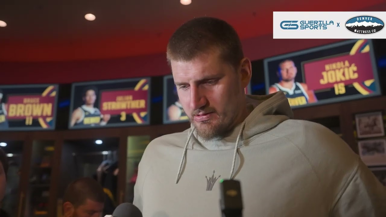 Nikola Jokić PROUD of players stepping up after Nuggets lost Jamal Murray to Illness in DEN vs. BOS
