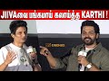   karthi jiiva fun speech at deaf frogs launch event