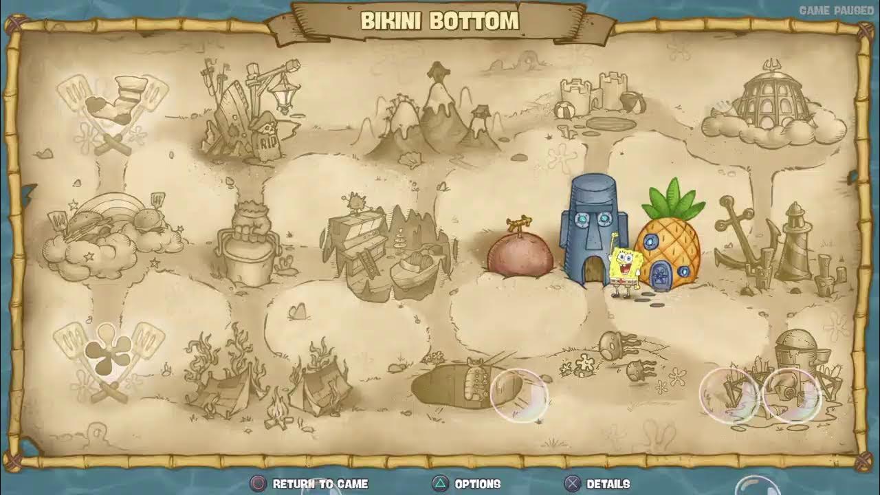 Где находится остров бикини боттом Battle for Bikini Bottom Rehydrated livestream #4 - YouTube