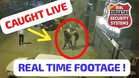 Caught on Camera: Burglary Stopped LIVE | Suraksha Security Heroic Intervention