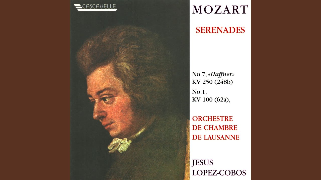 Guarda Serenade No. 1 in D Major, K. 100: V. Menuet su YouTube