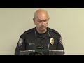 Greensboro Police Chief Kamran Afzal holds a press conference after a shooting at 'The O'