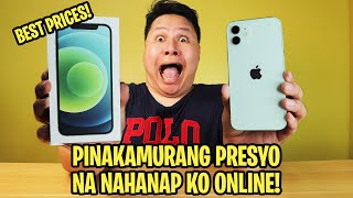 IPHONE 12  PINAKAMURANG PRICES NAHANAP KO SA ONLINE