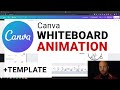 Canva Video Animation -Tutorial For Beginners [Whiteboard Explainer Template]