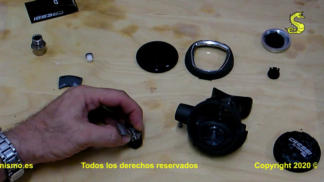 Mantenimiento: Desmontar y montar 2a etapa Cressi XS COMPACT pro