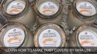 Learn how to make dust covers for candles in Cricut Design Space using the maker or explore air