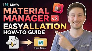How to Install Material Manager v3 in Maya