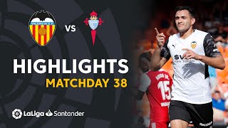 Resumen de Valencia CF vs RC Celta (2-0)