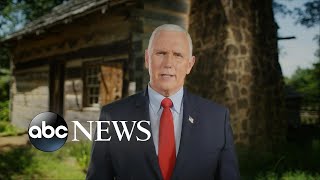 Mike Pence takes the stage at 2020 RNC