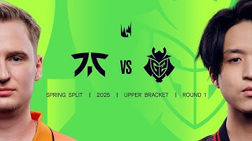 FNC vs. G2 | 2025 LEC Spring Playoffs - Upper Round 1