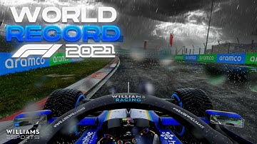 F1 2021 ZANDVOORT WET WORLD RECORD + SETUP - 1:19.107 [NO ASSISTS]