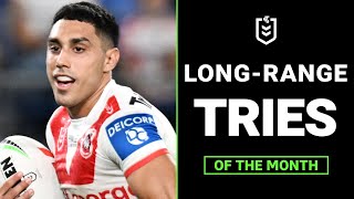 The best longrange tries from March | NRL 2024