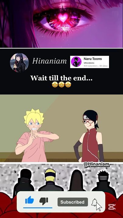 Naruto squad reaction on boruto x sarada 🤩🤩🤩