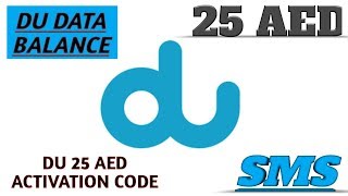 How To Check Du Sim Internet Data Balance And 25Aed Pack Activation 2020