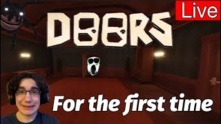 🔴LIVE Roblox Doors *FIRST TIME EVER!*