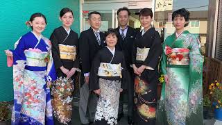函館　結婚式　親族レンタル衣装　留袖　振袖　モーニング