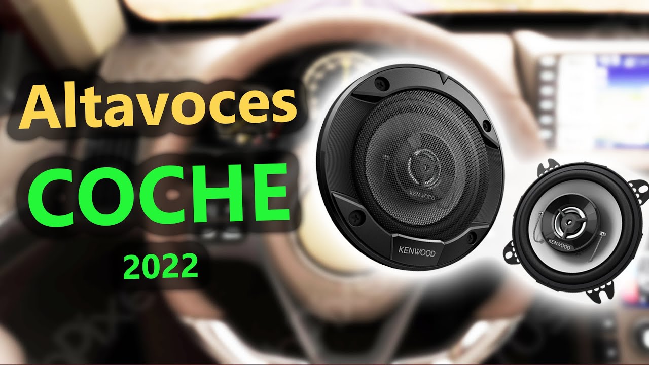 Altavoz para coche de 6,5 pulgadas, altavoces de puerta con Audio estéreo  coaxial de 2 vías para sistema de sonido para coche