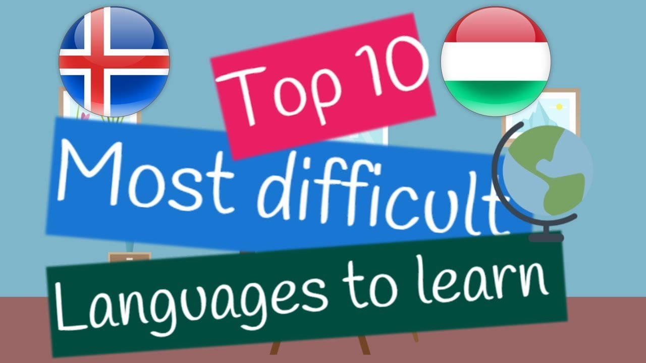 Top 10 most languages learn - YouTube