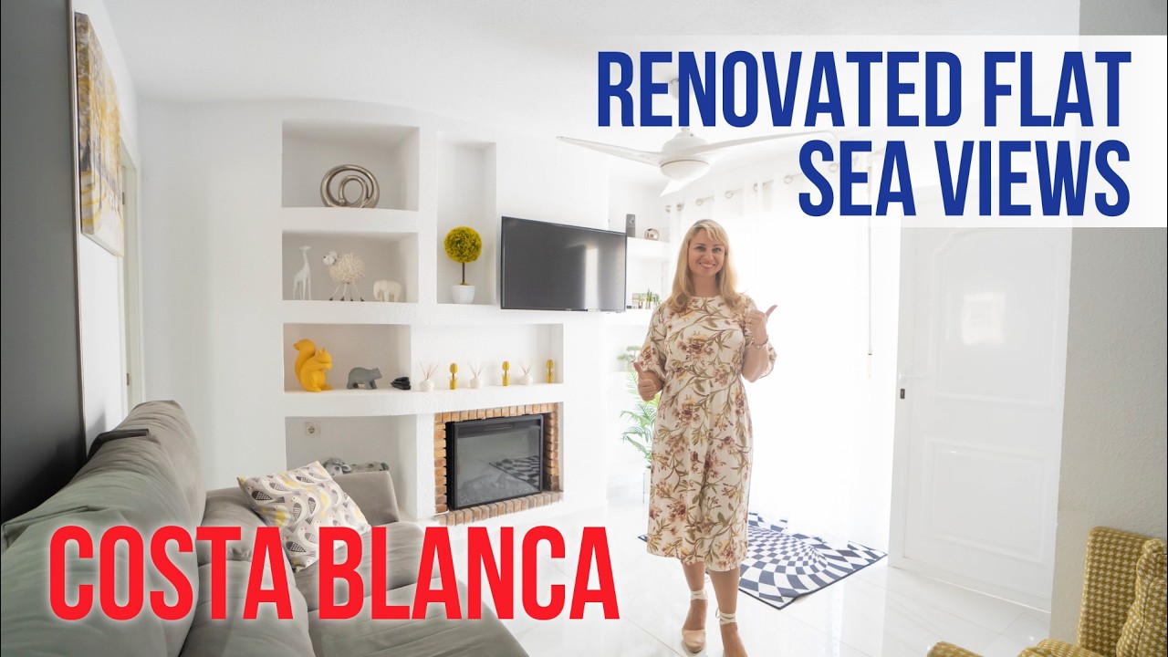 Продается трехэтажный дом с видом на море в Мар Азул, Торревьеха | После ремонта | 200 м до пляжа