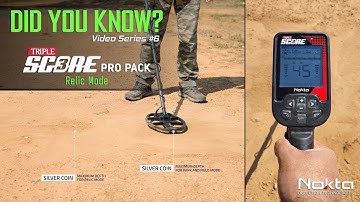 Did You Know | Nokta Triple Score’s Relic Mode