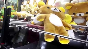 Round 1 UFO Catcher - Rilakkuma and Korilakkuma Set