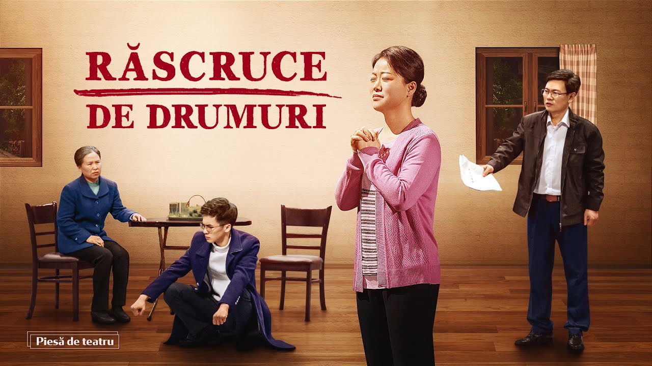 Piesă de teatru creștină "Răscruce de drumuri" Cine a destrămat familia unei creștine?