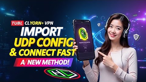 Import UDP Config & Connect Fast | HTTP Custom VPN Tutorial