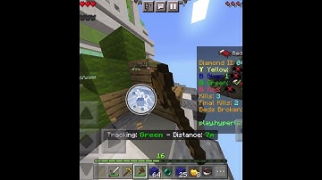 He Panicked! | Hyperlands Bedwars Shorts | #shorts #bedwars #hyperlands