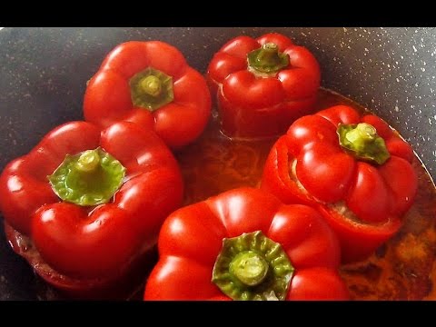 Video: Wie Man Leckere Gefüllte Paprika Macht