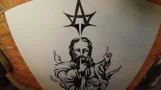Allegaeon - All Hail Science - Time Lapse Illustration