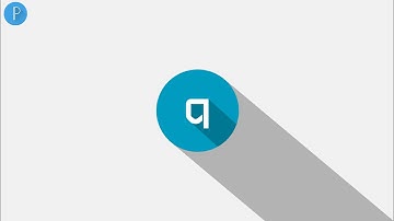 How to make Flat Icon With long Shadow on Android || Pixellab Editing || #Araphix