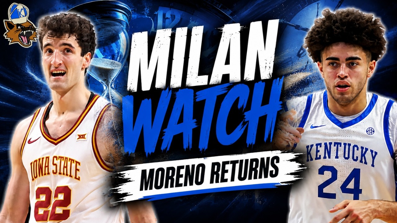 Thumbnail for MORENO RETURNS! Milan Momcilovic EDGING Kentucky? 👀