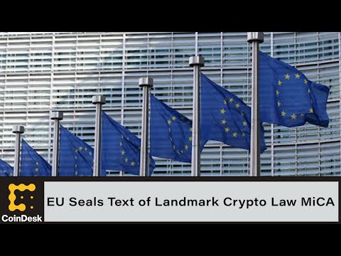 Eu seals text of landmark crypto law mica, fund transfer rules