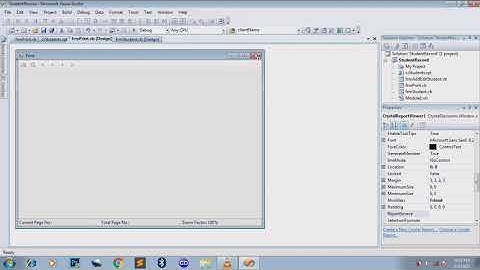 HOW TO CREATE REPORT USING CRYSTAL REPORT IN VS2008 WITH ACCESS DATABASE | VB.NET CODER