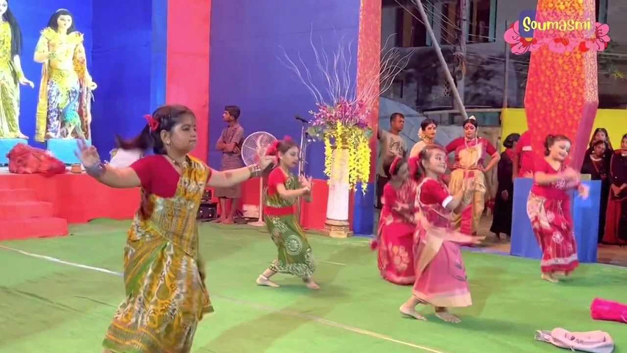     Bajlo Chhutir Ghanta  Kids Dance Performance  Durga Puja Special