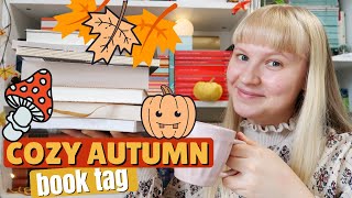 🍂 Cozy Autumn Book Tag ☕📚