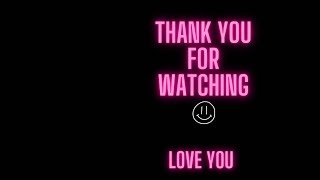 Thank you for watching in asl