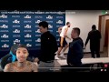 RUDY GOBERT Purposely TOUCHING MICS IN INTERVIEW + Mitchell Infected NOW Reaction!