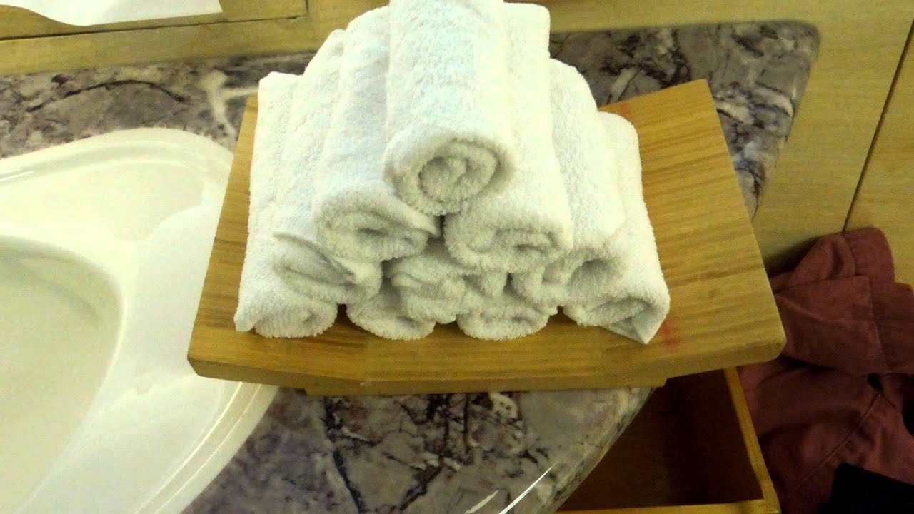 Inside an Emirates A380 First Class Shower Spa