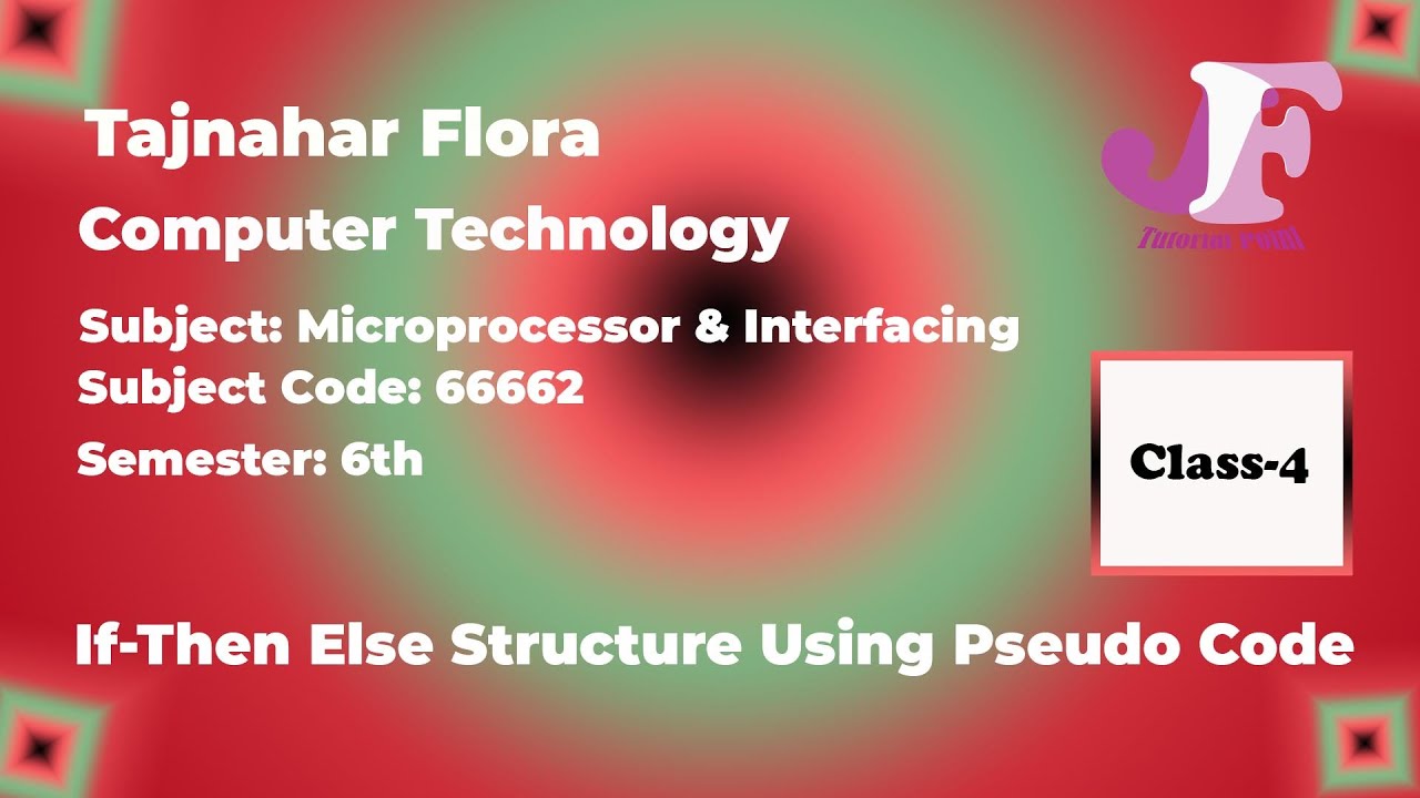 If-Then Else Structure Using Pseudo Code - YouTube