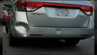 odyssey honda bumper rear repair