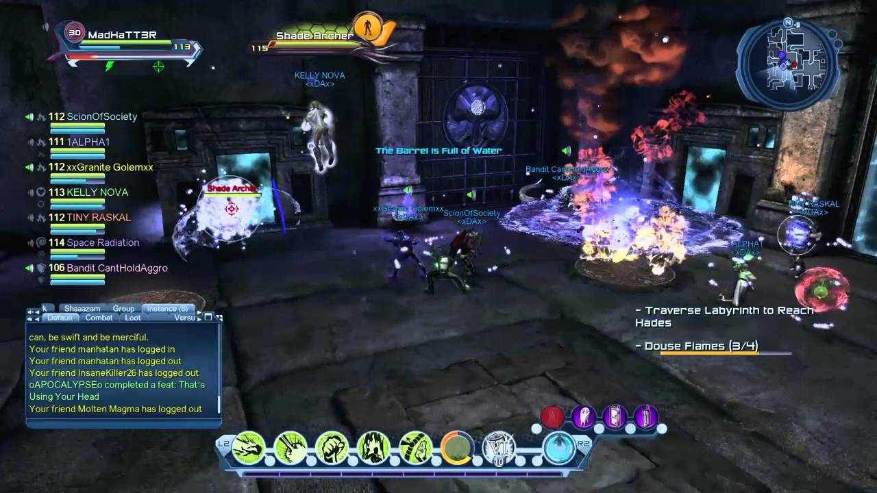 DCUO - Labyrinth Of Lost Souls "DA League"
