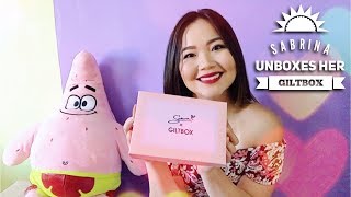 Sabrina Unboxes her "Giltbox"