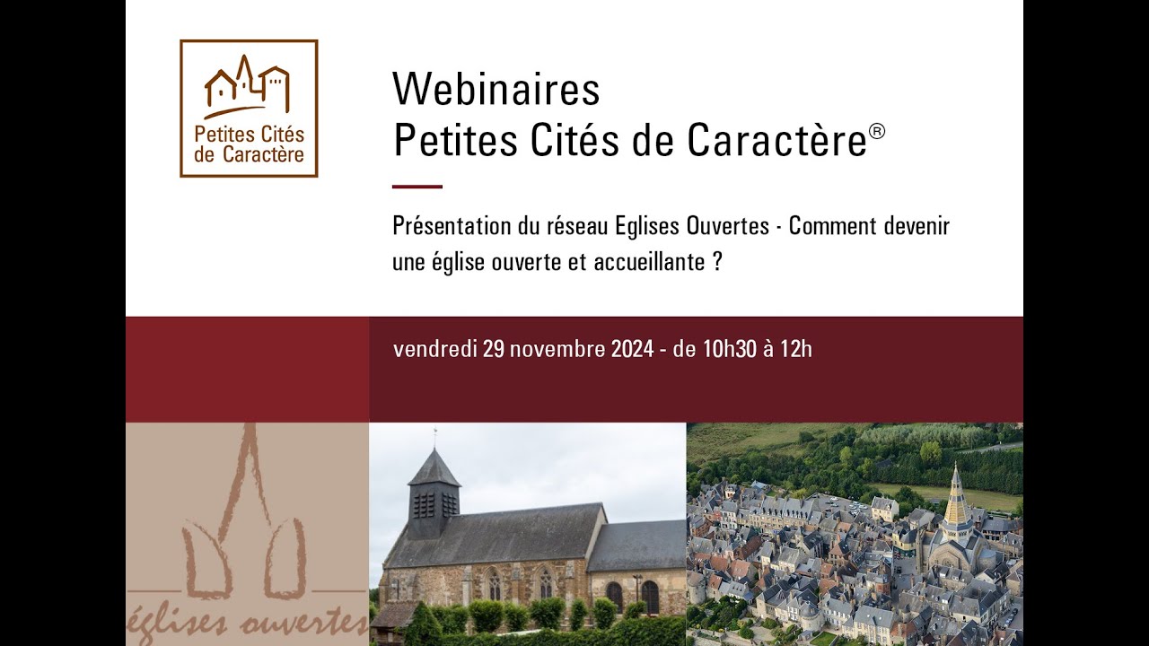 WEBINAIRE - Présentation du réseau Eglises Ouvertes